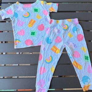 Lucky charms girls pajamas